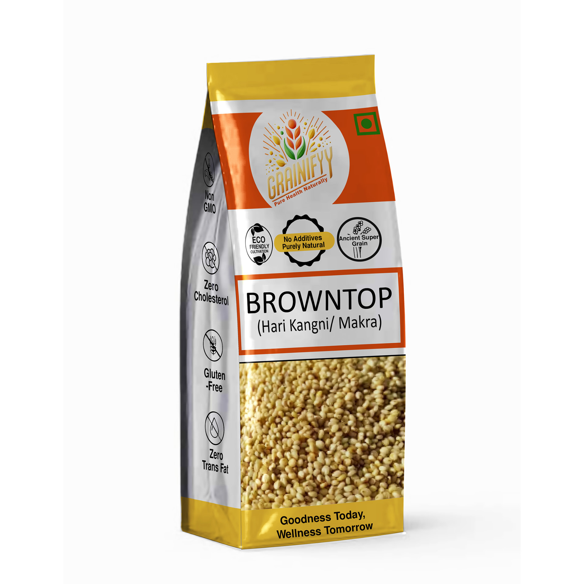 Grainifyy Browntop Millet 400 g pack